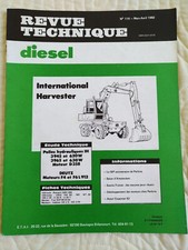 REVUE TECHNIQUE PELLE IH 3945 3965 620W 630W 620 630 W international moteur D358