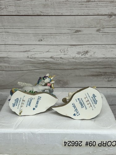 The Hamilton Collection Rainbow Dreams Sweethearts Unicorns Delicate Blossom - Picture 8 of 11