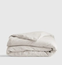 Quince European Linen Sand Duvet Cover Sz. Full/ Queen  205 