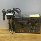 Vintage Radio Shack Transformers Robot Pistol TG-117 Shockwave Galactic Man Box