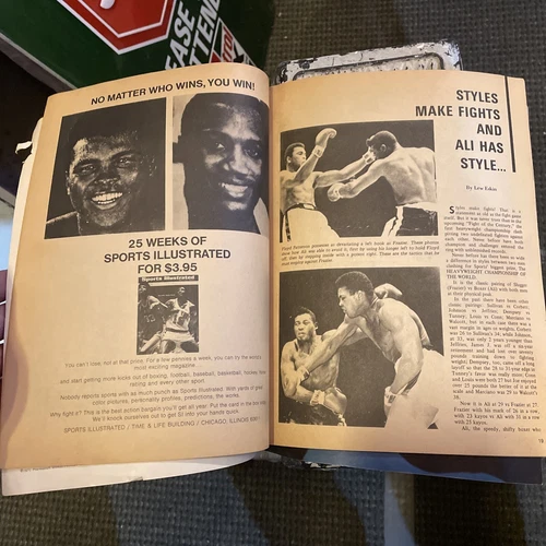 The Fight Of The Century - Boxing Illustrated - Frazier vs Muhammad Ali - 画像10/12