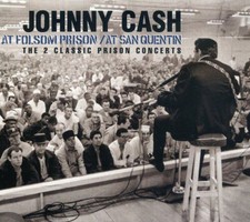 Johnny Cash – 2 Classic Prison Concerts CD EXC *FREE SHIPPING*