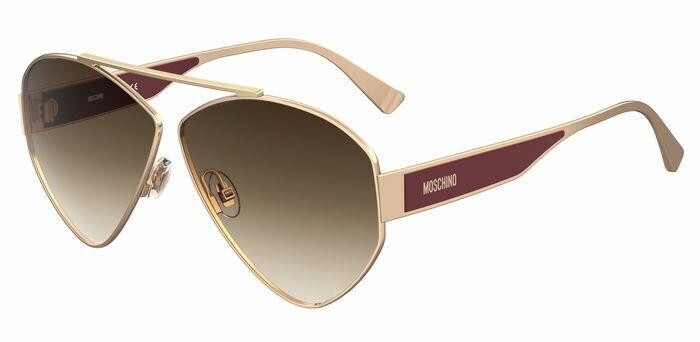 Moschino 長方形フレームサングラス 【関税込】 Amazon.com: MOSCHINO Grey Shaded Square Ladies Sunglasses