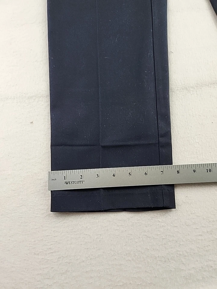 Uniforme Escolar Universal Niños Jóvenes Pantalones Azul Marino Talla 16 Mezcla Algodón 29 x 31 Foto 2 de 4