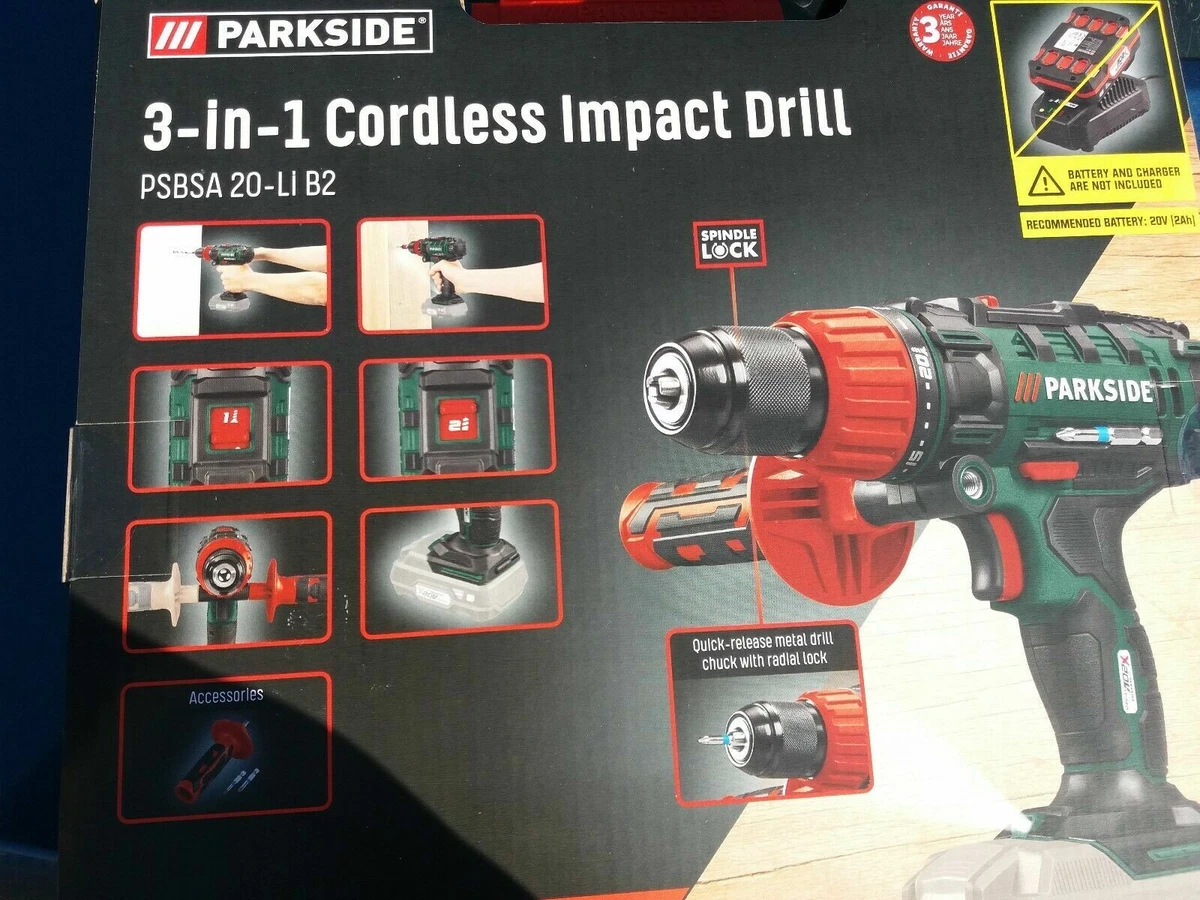 Radial parkside 20v outlet