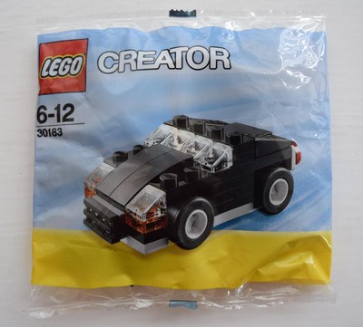 lego black car
