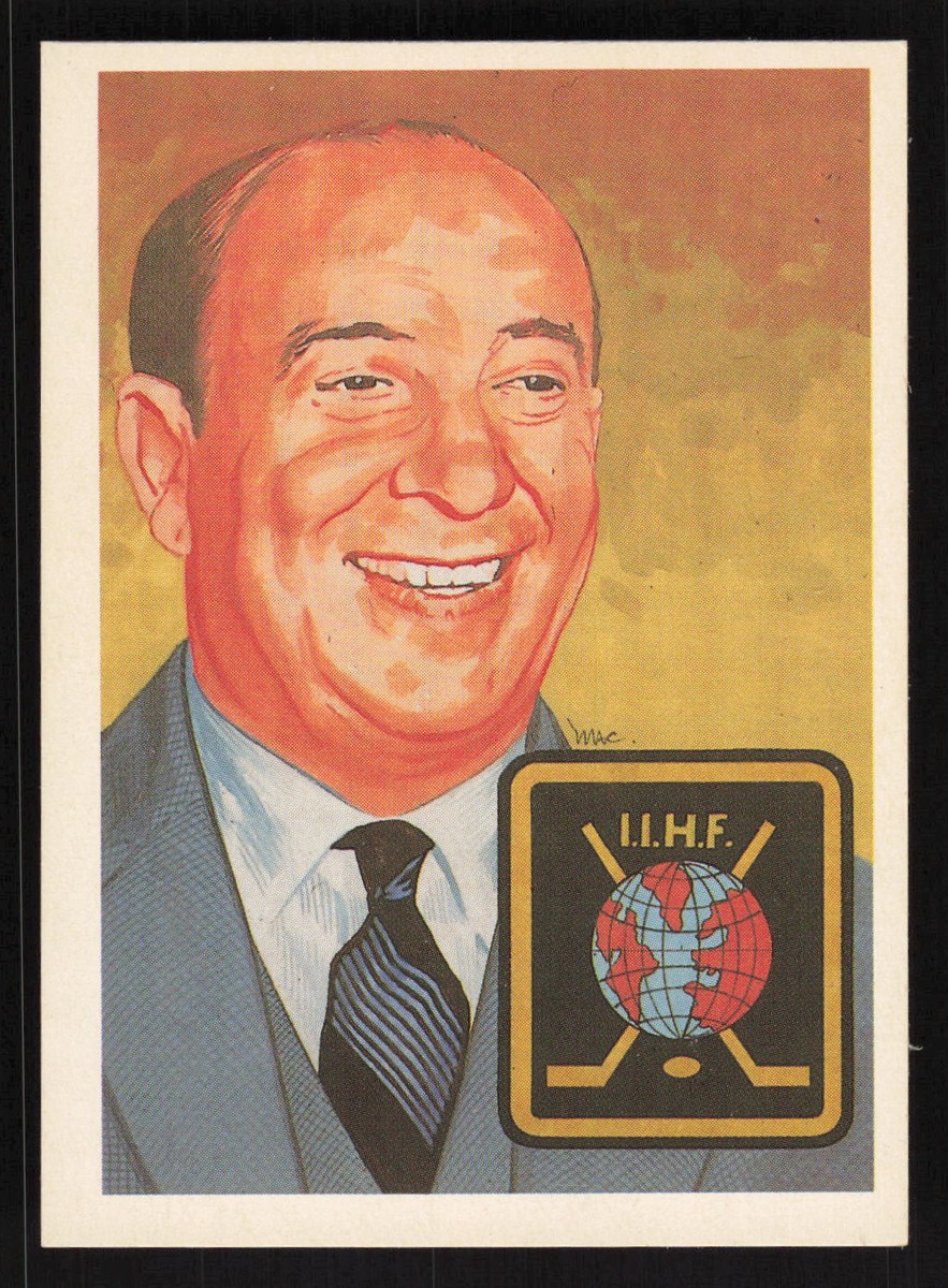 1983 Cartophilium Hockey Hall of Fame #183 Bunny Ahearne 1983 Cartophilium Hockey Hall of Fame #183 Bunny Ahearne