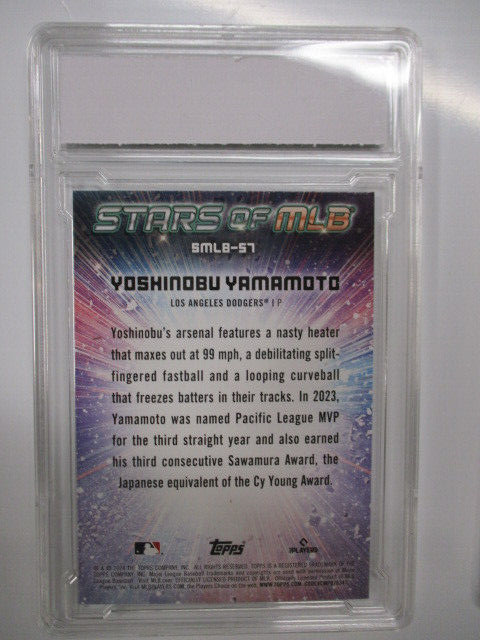 2024 Topps Series 2 - Stars of Mlb Yoshinobu Yamamoto #SMLB