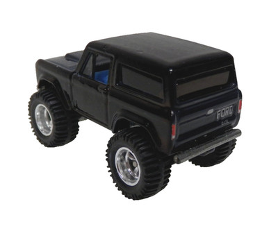 Hot Wheels 1967 Ford Bronco 4X4 Deep Dish Chrome Wheels Real Riders Clear Coated