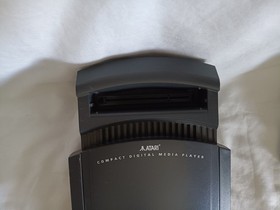 ATARI JAGUAR CD ATTACHMENT! WORKS! + HIGHLANDER GAME, 1 CONTROLLER & RF ADAPTER!