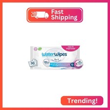 WaterWipes Sensitive Body  Intimate Wipes, 3-In-1 Cleans, Cares, Protects, 99.