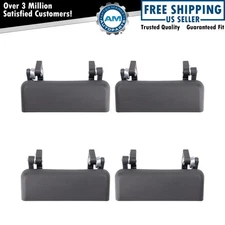 Black Outside Outer Exterior Door Handle Set of 4 Kit for 91-94 Ford Explorer