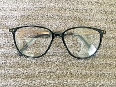 NWOT Stepper Eyewear SI-30121 col. F910/Shiny Black sz. 50-14-130