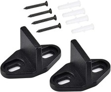 Homode Barn Door Floor Guide, 2 Pack Sliding Bottom Guide Black
