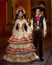 NEW 2025 Dia de los Muertos Barbie Ken Doll Set Day of the Dead NRFB In Hand