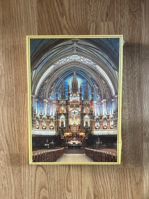  NEU Puzzle 1000 Teile, Kathedrale Notre Dame Quebec Kanada 27 x 19  