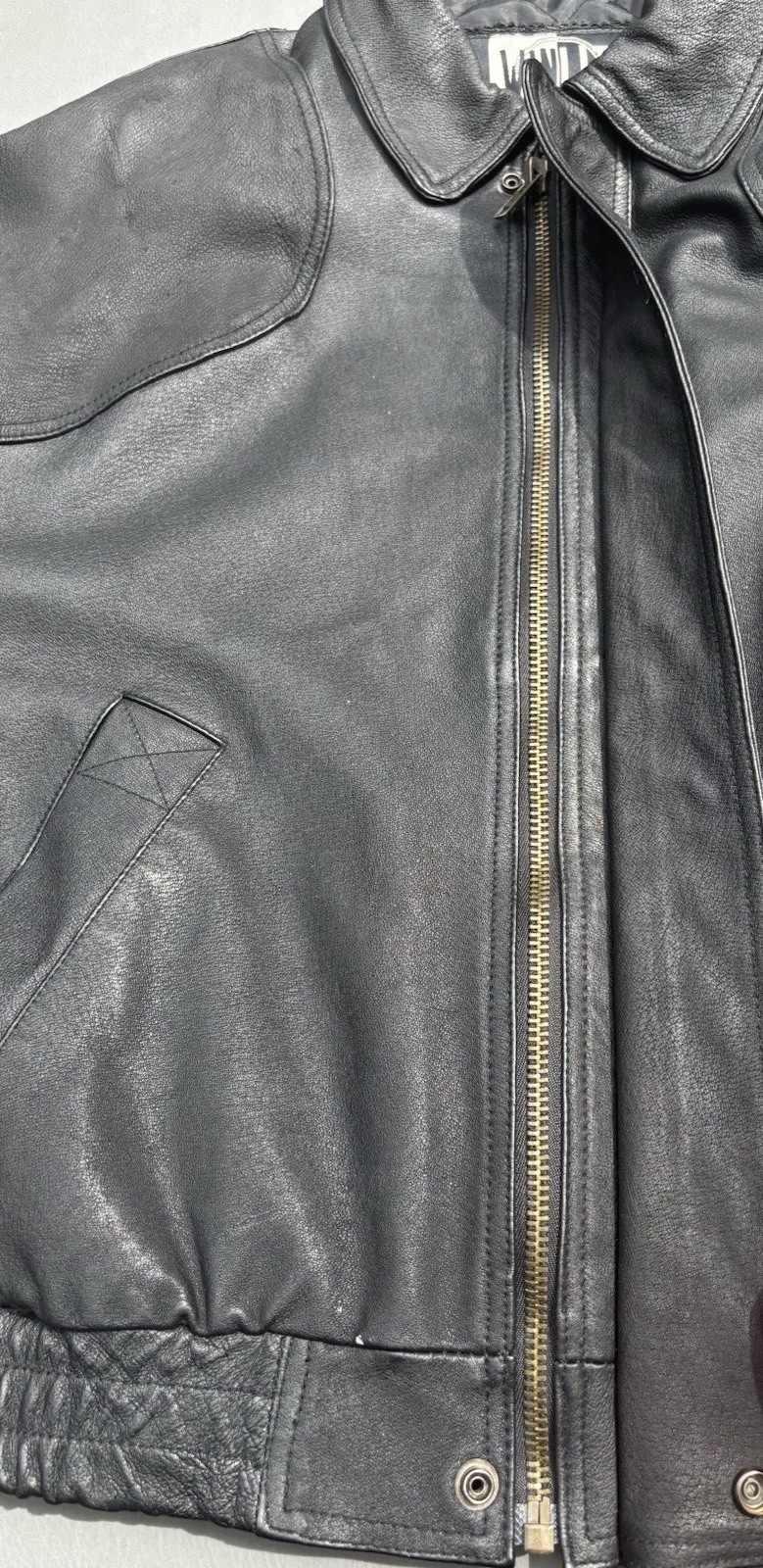 Authentic Winlit Vintage Extra Large Leather Jack… - image 6