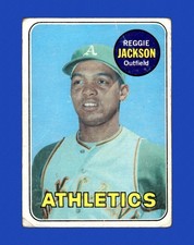 1969 Topps Set-Break #260 Reggie Jackson LOW GRADE (crease) *GMCARDS*
