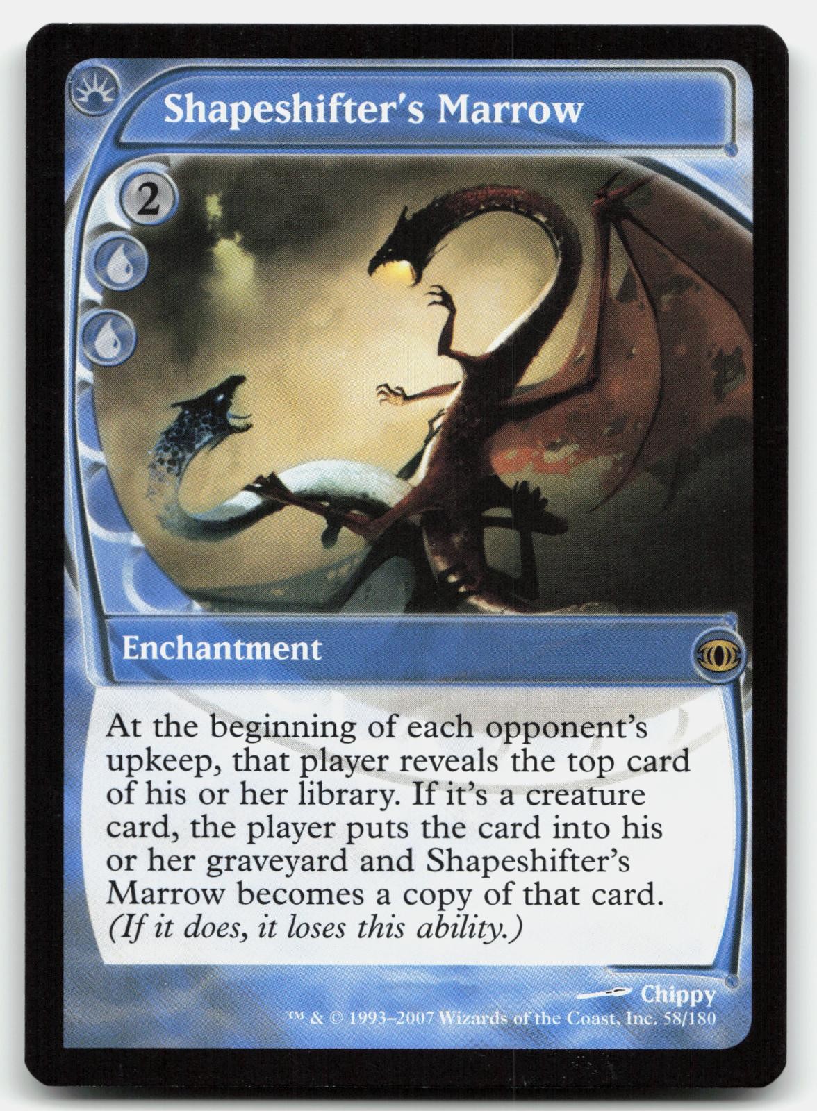 Shapeshifter's Marrow 58 Rare Future Sight Near Mint