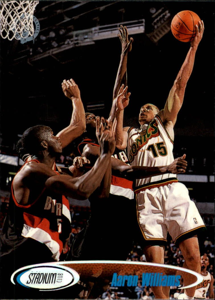 1998-99 Stadium Club #152 Aaron Williams - BSK