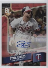 2024 Topps Big League Wrapper Redemption Red Foil /5 Ryan Jeffers Auto 1n4k