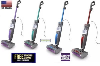 Shark SD201 Steam Pickup 3-in-1 Steam Mop Picks Up Debris Deep Scrubs Cleaner