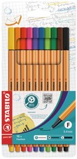 Fineliner Pens for Precise Drawing and Writing Point 88 Style