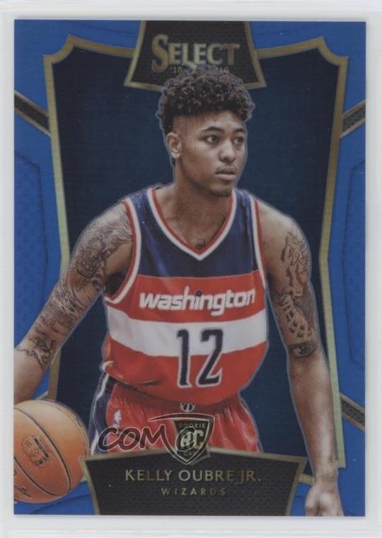 2015-16 Panini Select Concourse Blue Prizm 55/249 Kelly Oubre Jr #69 x3y