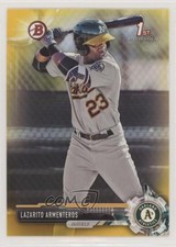 2017 Bowman Prospects Retail Yellow Lazaro Armenteros Lazarito #BP25 4l3