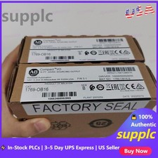 New Allen-Bradley 1769-OB16 CompactLogix 16 Pt 24VDC D/O Module US Free Tax