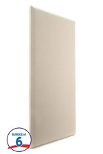 Auralex 2 inch ProPanel B224 2x4 foot Acoustic Wall Panel 6-pack - Sandstone