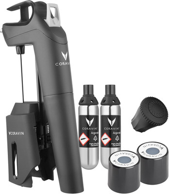 Coravin Timeless Three plus Wine Preservation System- Black