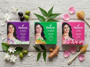 Rexona Refreshing Soap 80g Bar Rose Honey Jasmine Olive Oil Kohomba Neem
