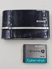 Sony Cyber-shot DSC-T30 7.2 MP Digital Camera Black - Working