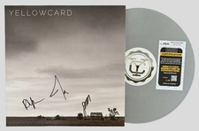 YELLOWCARD SIGNED VINYL RECORD RYAN KEY + SEAN & JOSH OCEAN AVENUE w/JSA COA!
