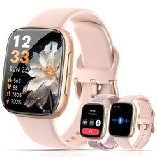 Smart Watches for Women, 1.85" HD AMOLED Display, 2 Bands Included, Works wit...