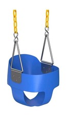 NEW Jungle Gym Kingdom Full Bucket Swing Toddler Blue