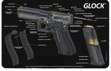 Glock Handgun Cleaning Mat 11"x17 - Free shipping