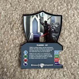 LEGO KNIGHTS KINGDOM VLADEK Action Figure Set 8786 Complete Canister + Manual