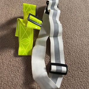 Vanguard High Visibility Yellow Reflective PT& White Belt #13r Adjustable