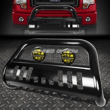 Black 3bull Bar Guardyellow Fog Light For 97-04 F150f250 Lightdutyexpedition