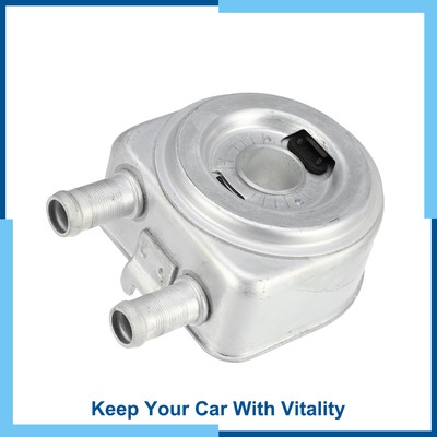 Car Engine Oil Cooler w/ Grasket Housing Sensor Assembly for Hyundai