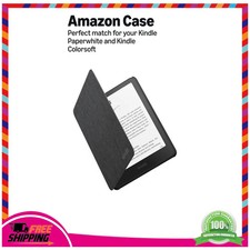 Kindle Paperwhite and Kindle Colorsoft Fabric Case Lightweight Water Safe Cover