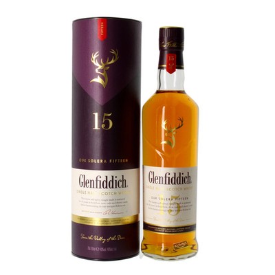 Glenfiddich 15 Jahre Unique Solera Reserve 0,7l, alc. 40 Vol.-%