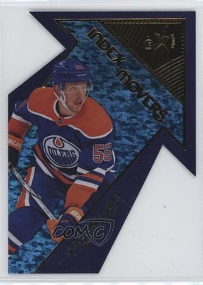 2023-24 Skybox E-X 2000 Index Movers Speckle 51/99 Dylan Holloway #IM-14 1se3