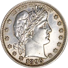 1895-P Barber Quarter - Polished