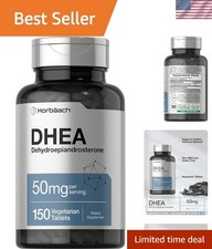Horb?ach DHEA 50mg 150 Tablets | Non-GMO, Gluten Free Supplement