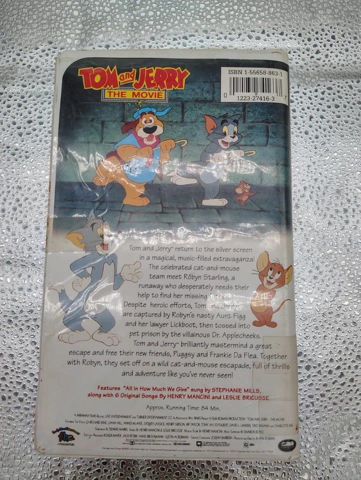 Tom and Jerry - The Movie (VHS, 1999, Clam Shell) - Image 3 of 4