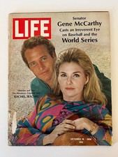 Vintage Life Magazine October 18, 1968 With Paul Newman
