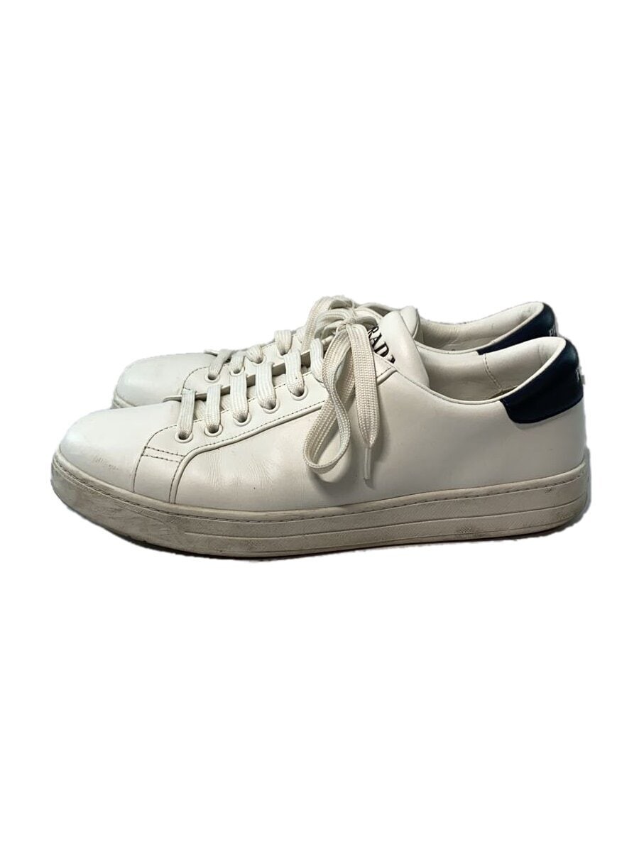 PRADA Low cut Sneakers WHT 2EG 381